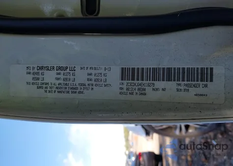 2014 Dodge Charger Sxt z USA, uszkodzony, nr VIN 2C3CDXJG4EH116279